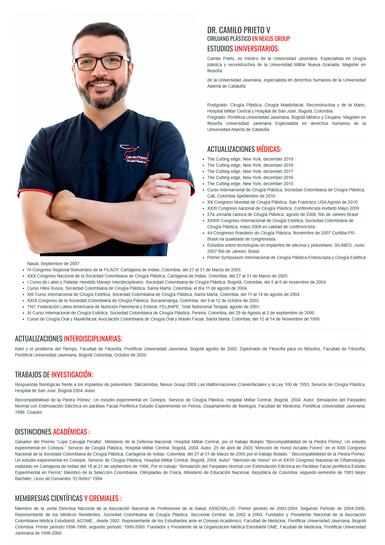 nexus medical completo